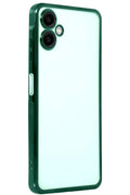 Samsung Galaxy A07 4G Uyumlu Lensli Silikon - Yeşil