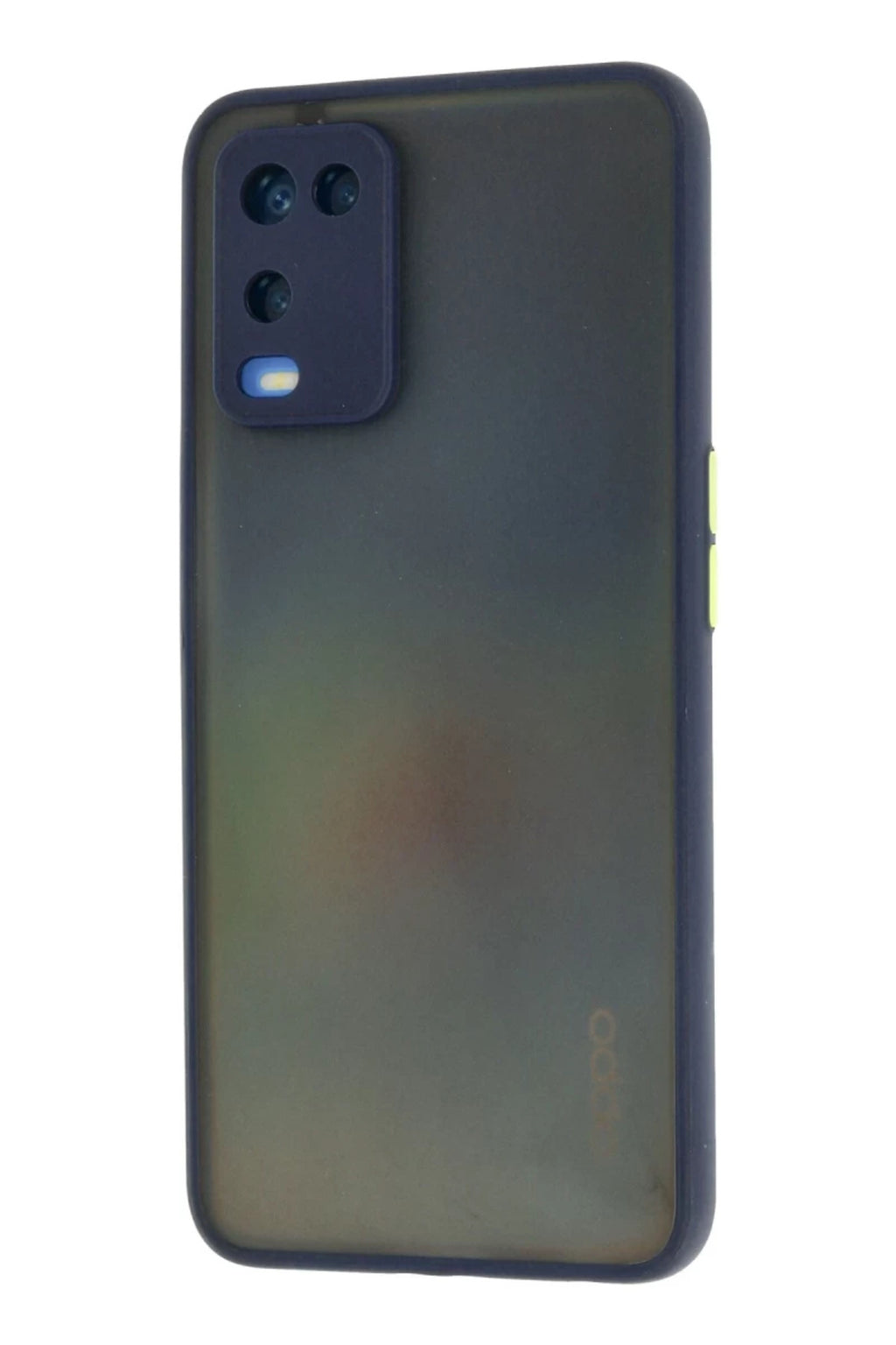 Oppo A54 4G Uyumlu Kılıf Montreal Silikon Kapak - Lacivert