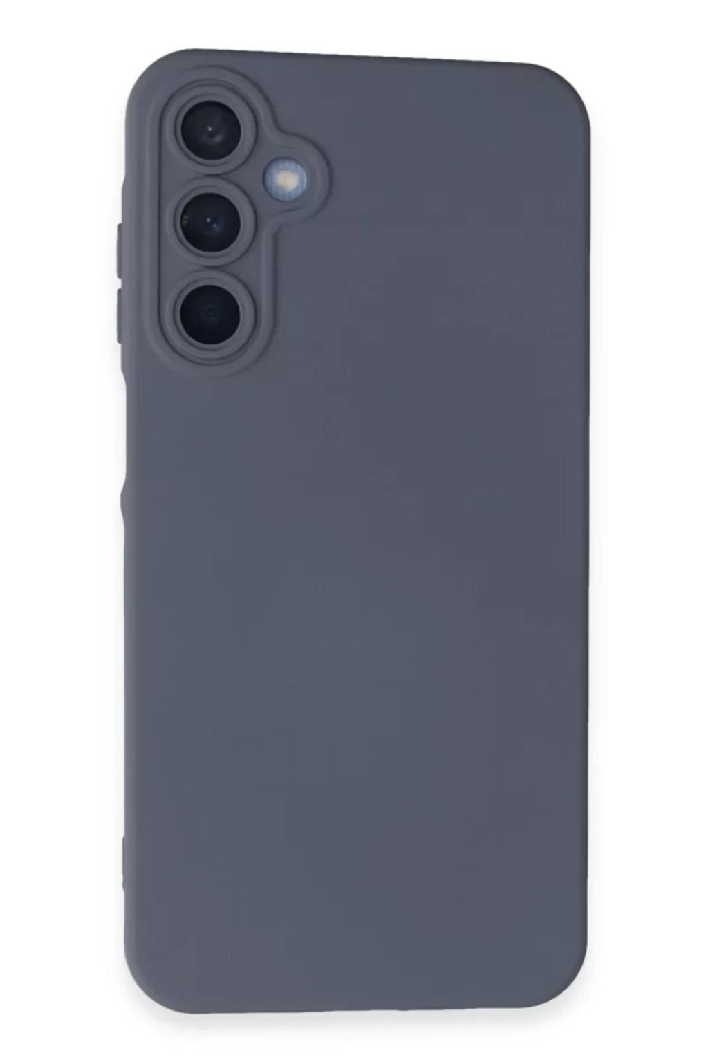 Samsung Galaxy A15 4G Uyumlu Kılıf Nano içi Kadife Silikon - Gri