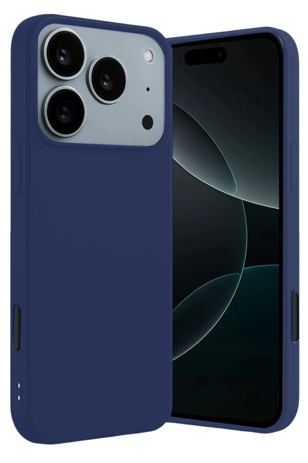 Apple iPhone 17 Pro Uyumlu First Silikon - Lacivert