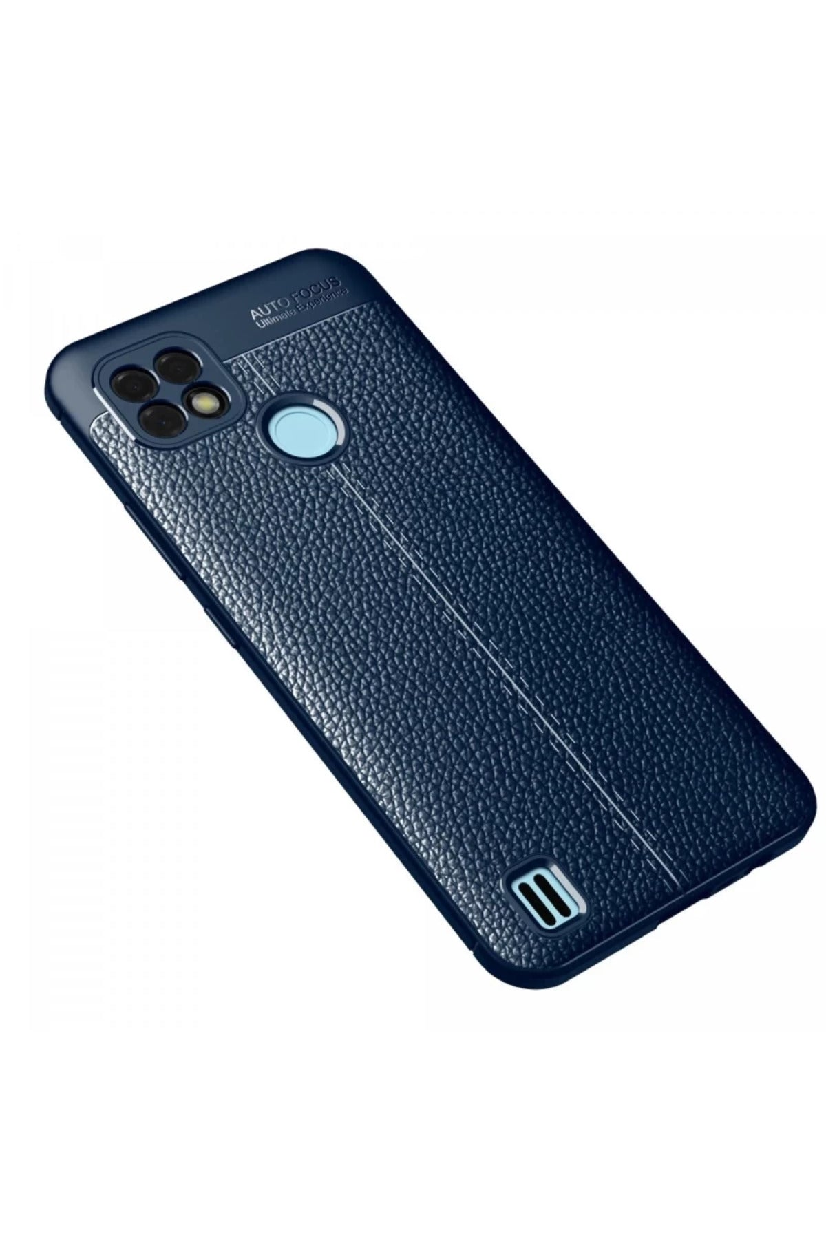 Realme C21 Uyumlu Kılıf Auto Focus Kapak - Lacivert