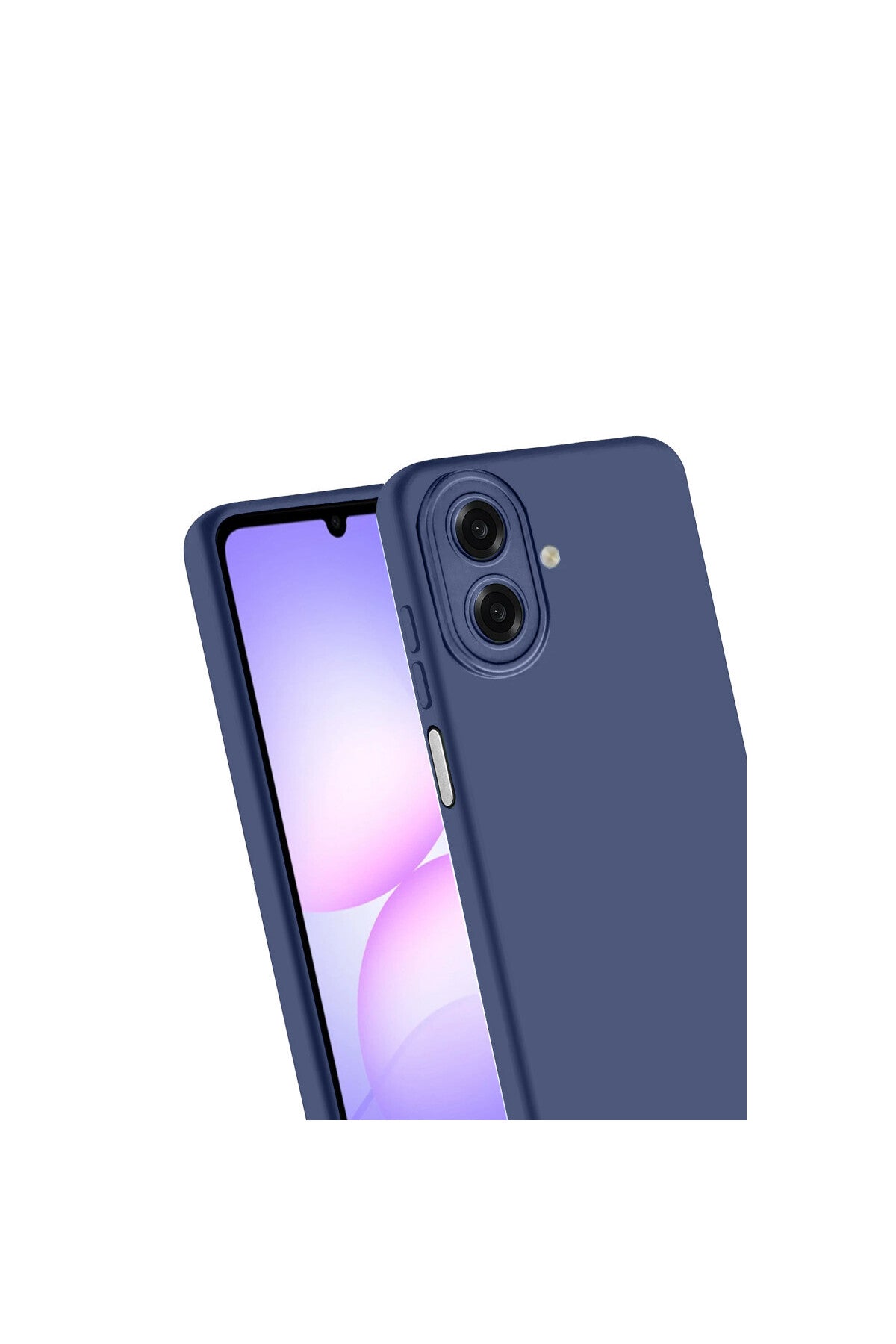 Samsung Galaxy A07 4G Uyumlu First Silikon - Lacivert