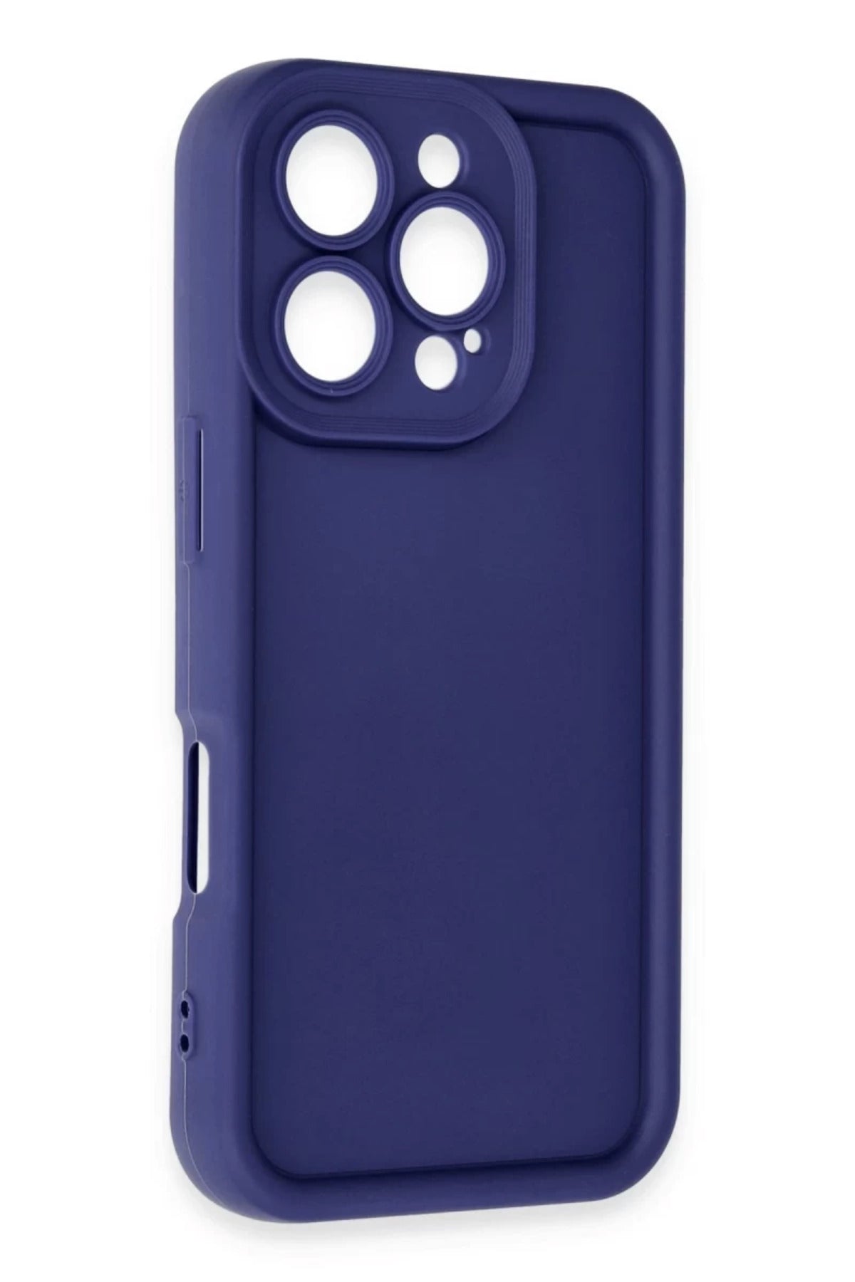Apple iPhone 16 Pro Max Uyumlu Kılıf Viera Silikon - Lacivert