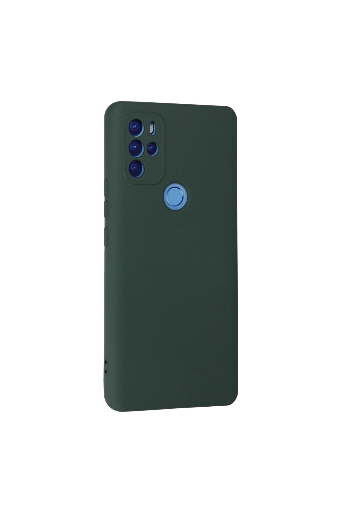 General Mobile GM 21 Pro Kılıf Nano içi Kadife Silikon - Koyu Yeşil