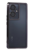 Vivo V29 Lite Uyumlu Kılıf Lensli Silikon - Mor