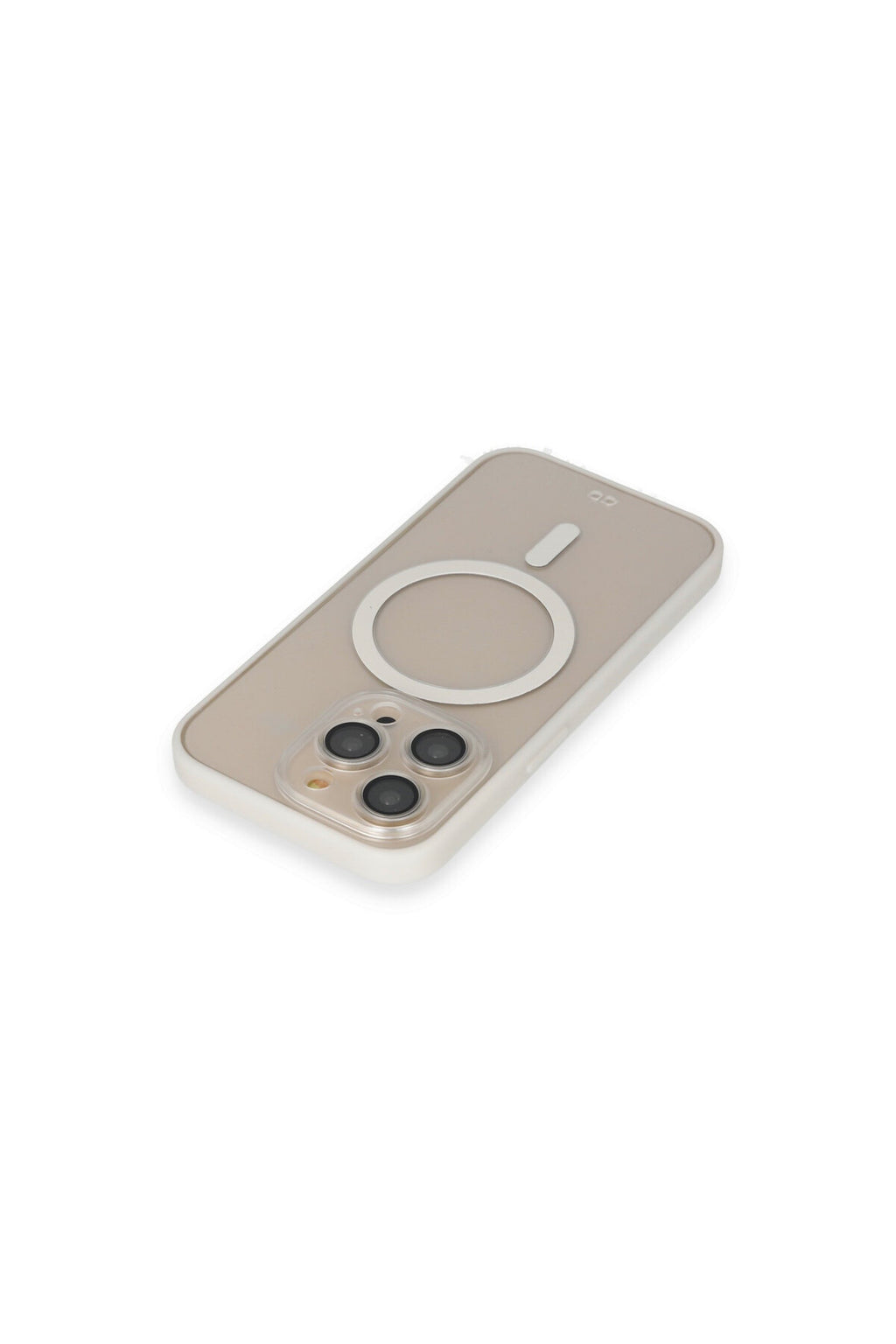 Apple iPhone 14 Pro Uyumlu Kılıf Grand Magneticsafe Kapak - Beyaz