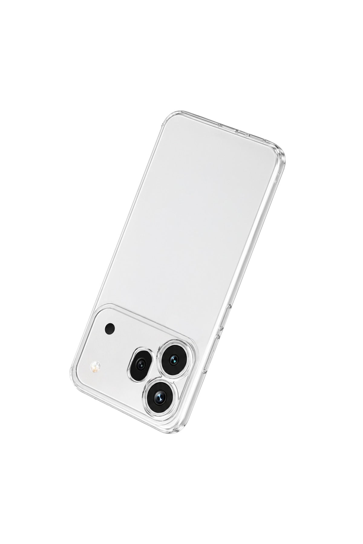 Huawei Honor 600 Pro Uyumlu Lüx Şeffaf Silikon - Şeffaf
