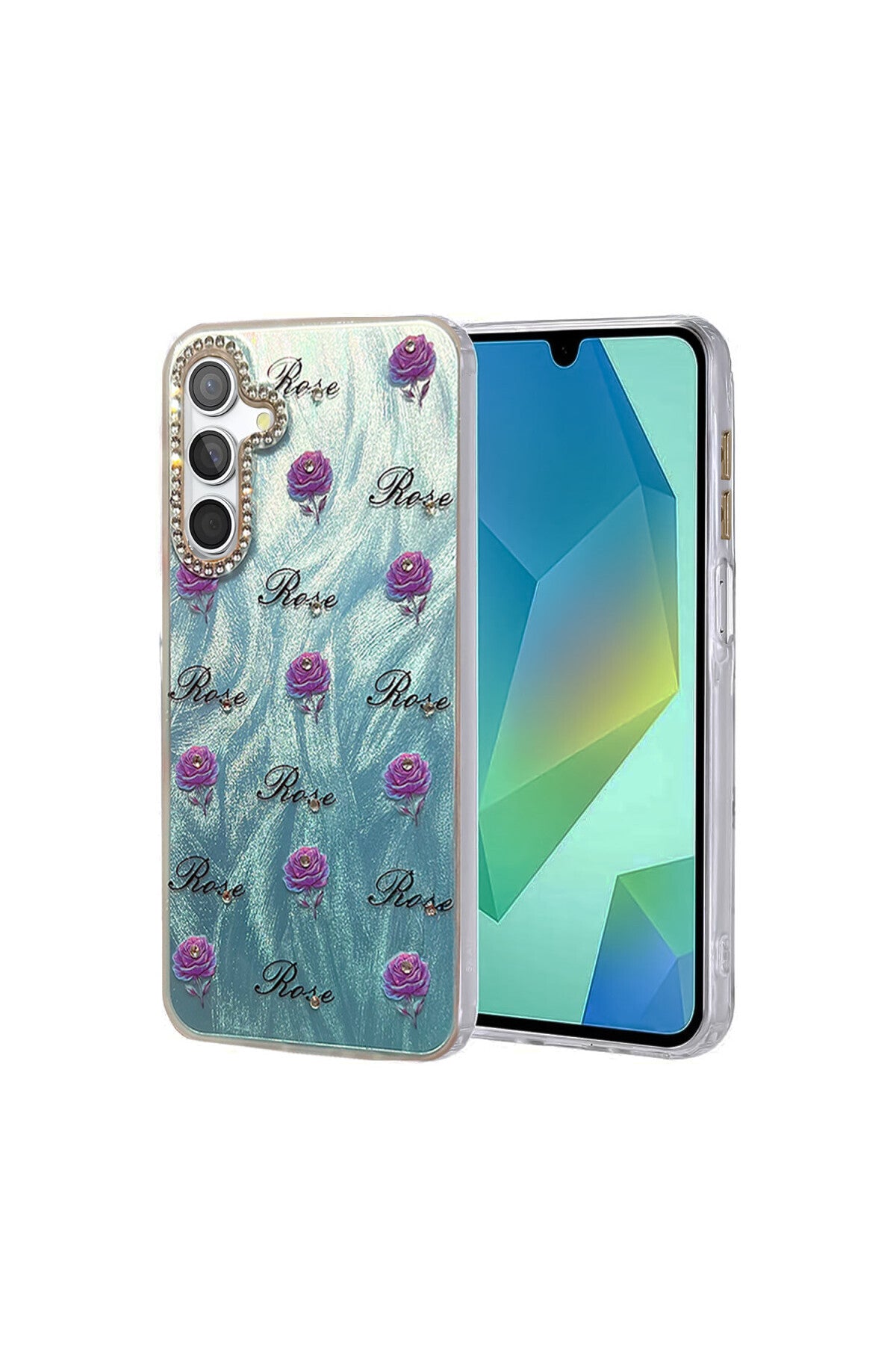 Samsung Galaxy S25 Plus Uyumlu Kılıf Blade Aynalı Desenli Kapak - Desen 9