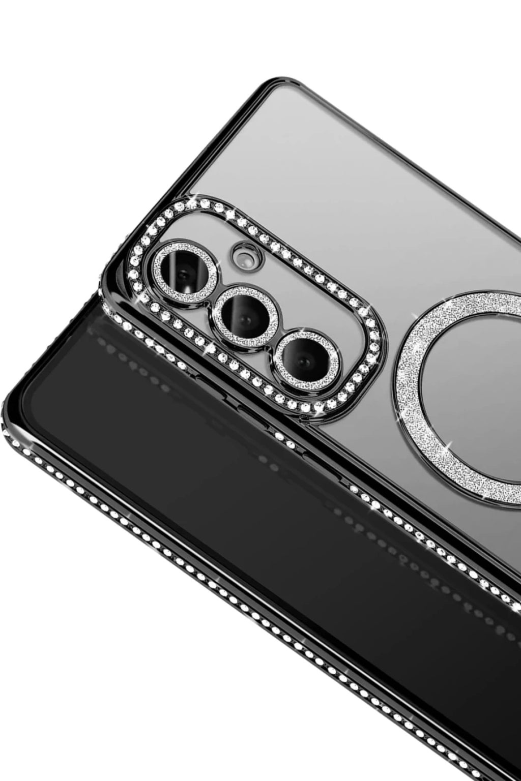 Samsung Galaxy S26 Uyumlu Joke Simli Magneticsafe Kılıf - Siyah