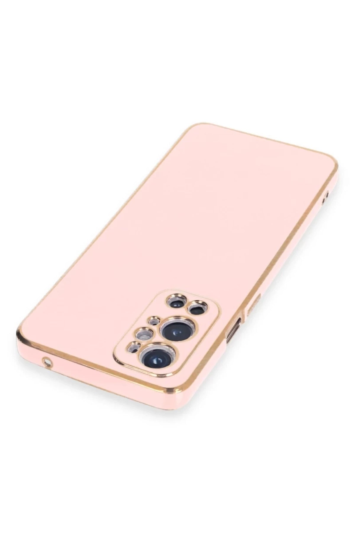 One Plus 9 Pro Kılıf Volet Silikon - Pembe