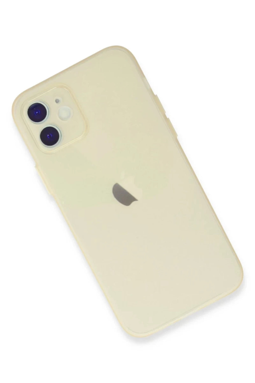 Apple iPhone 12 Uyumlu Kılıf Puma Silikon - Gold