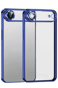 Apple iPhone 17 Air Uyumlu Lensli Silikon - Lacivert