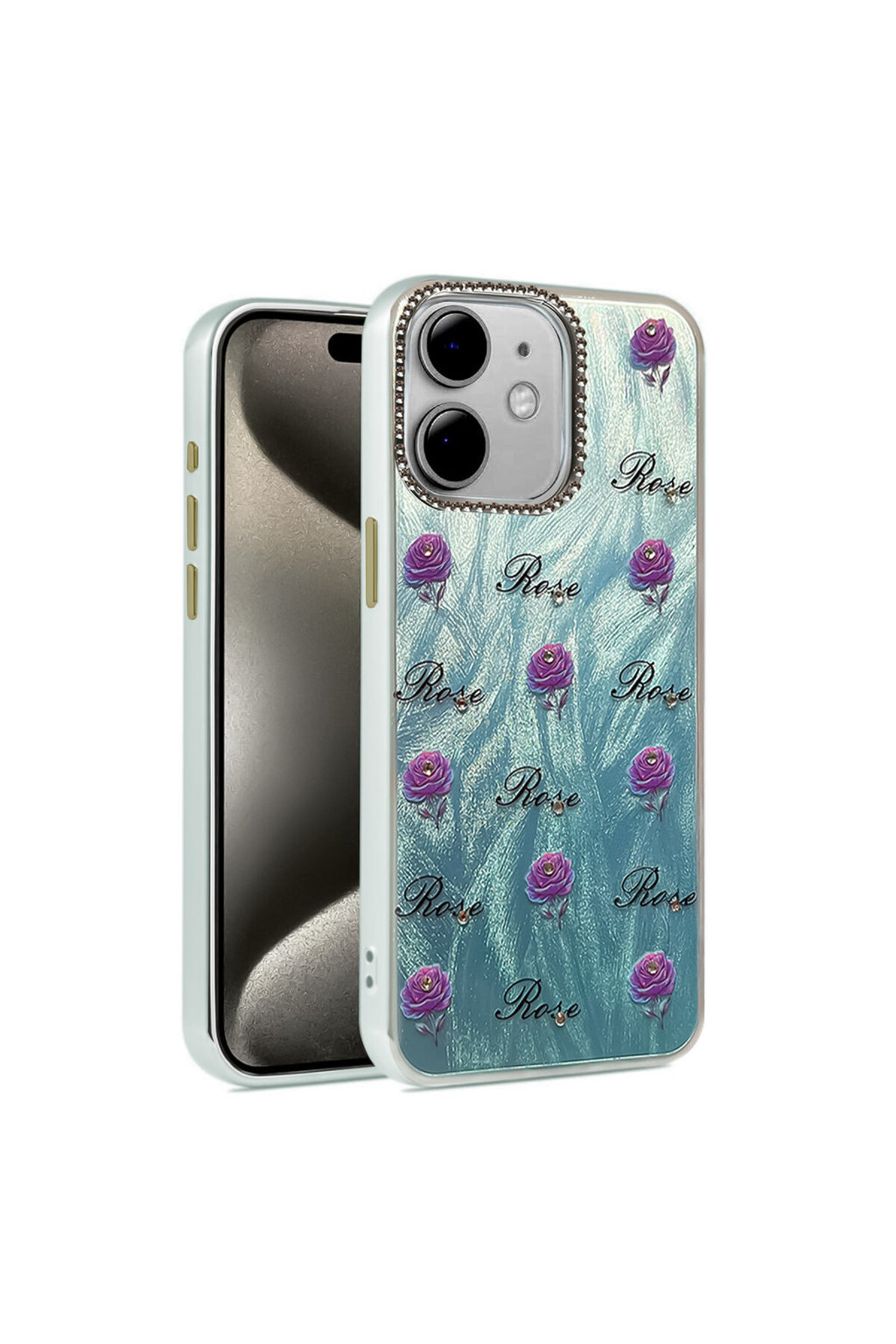 Apple iPhone 11 Uyumlu Kılıf Blade Aynalı Desenli Kapak - Desen 9