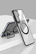 Joko Samsung Galaxy S24 Uyumlu Crystal Magsafe Kapak - Siyah