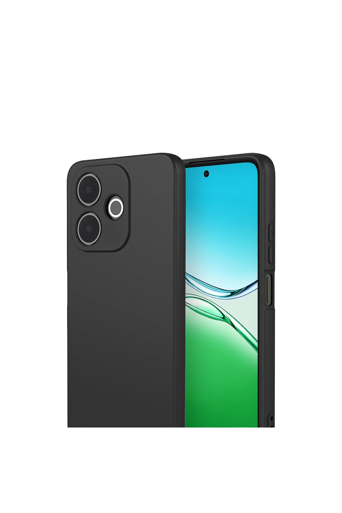 Oppo A5 Pro 4G Uyumlu First Silikon - Siyah