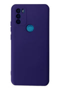 General Mobile GM 21 Plus Kılıf Nano içi Kadife Silikon - Mor