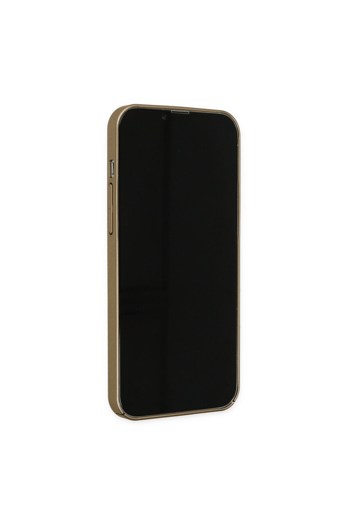 Apple iPhone 13 Pro Uyumlu Kılıf Jack Magneticsafe Lens Silikon - Gold