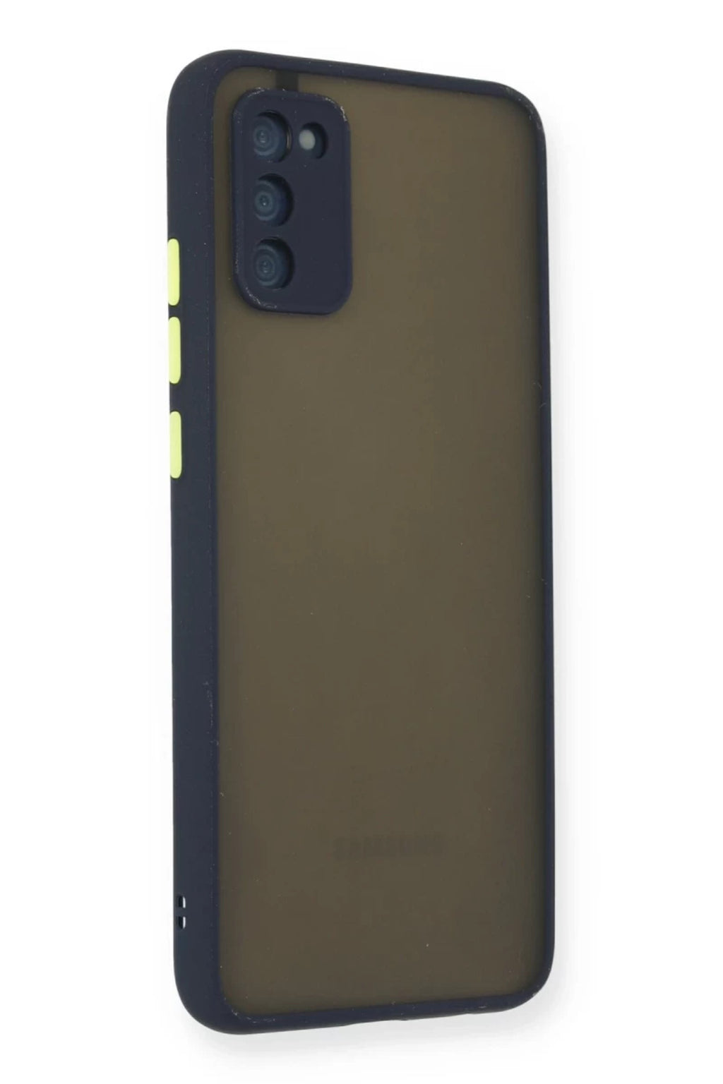 Samsung Galaxy A02S Uyumlu Kılıf Montreal Silikon Kapak - Lacivert
