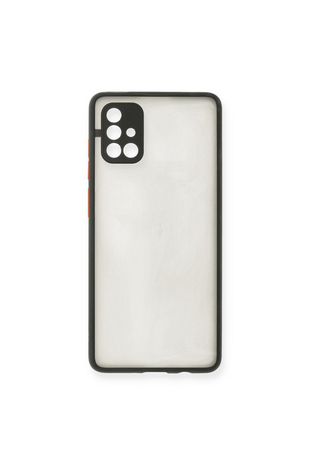 Samsung Galaxy A71 Uyumlu Kılıf Montreal Silikon Kapak - Siyah