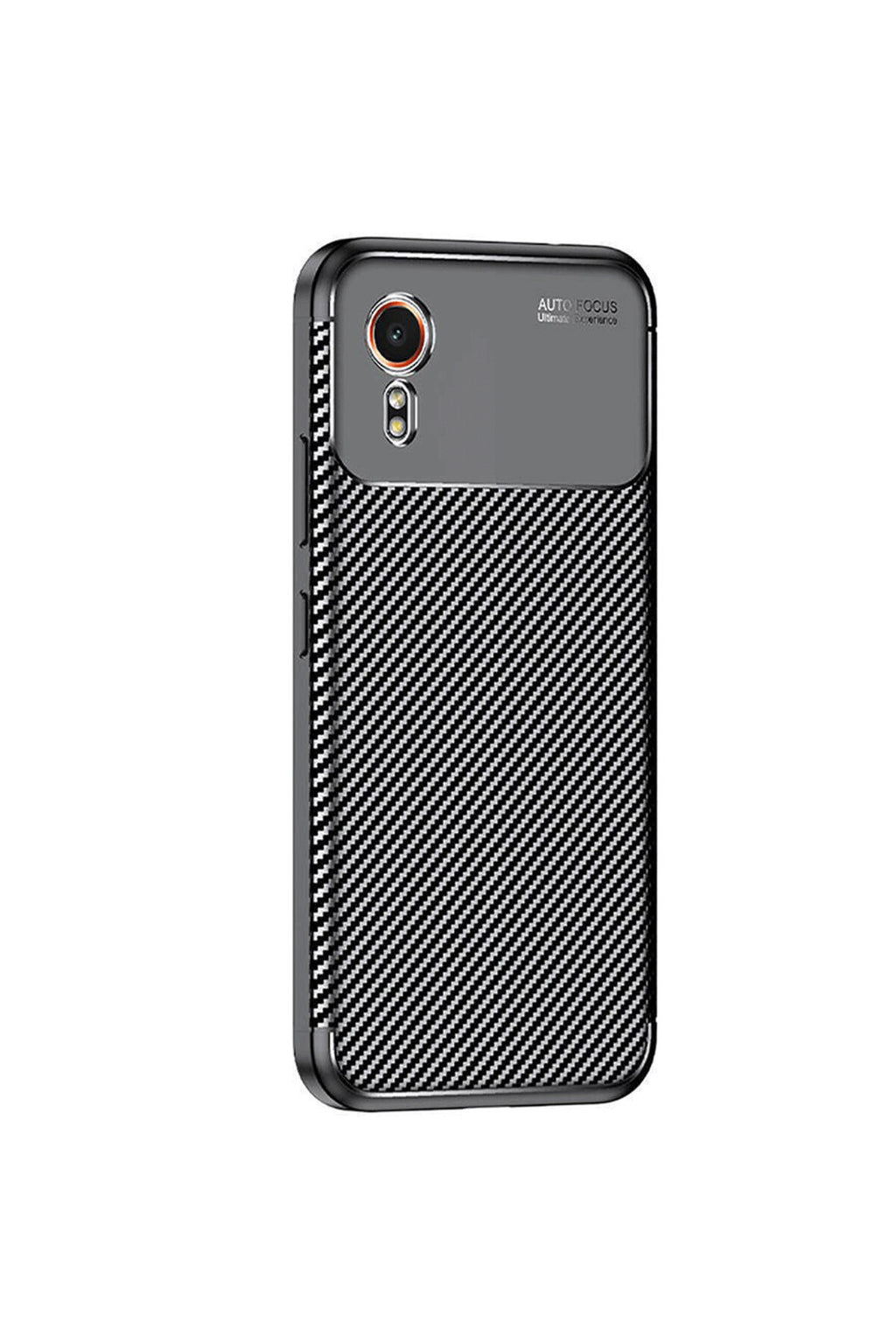 Samsung Galaxy XCover 7 Kılıf Auto Focus Karbon Kapak - Siyah