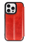 Apple iPhone 14 Pro Max Uyumlu Kılıf Flip Cover - Kırmızı