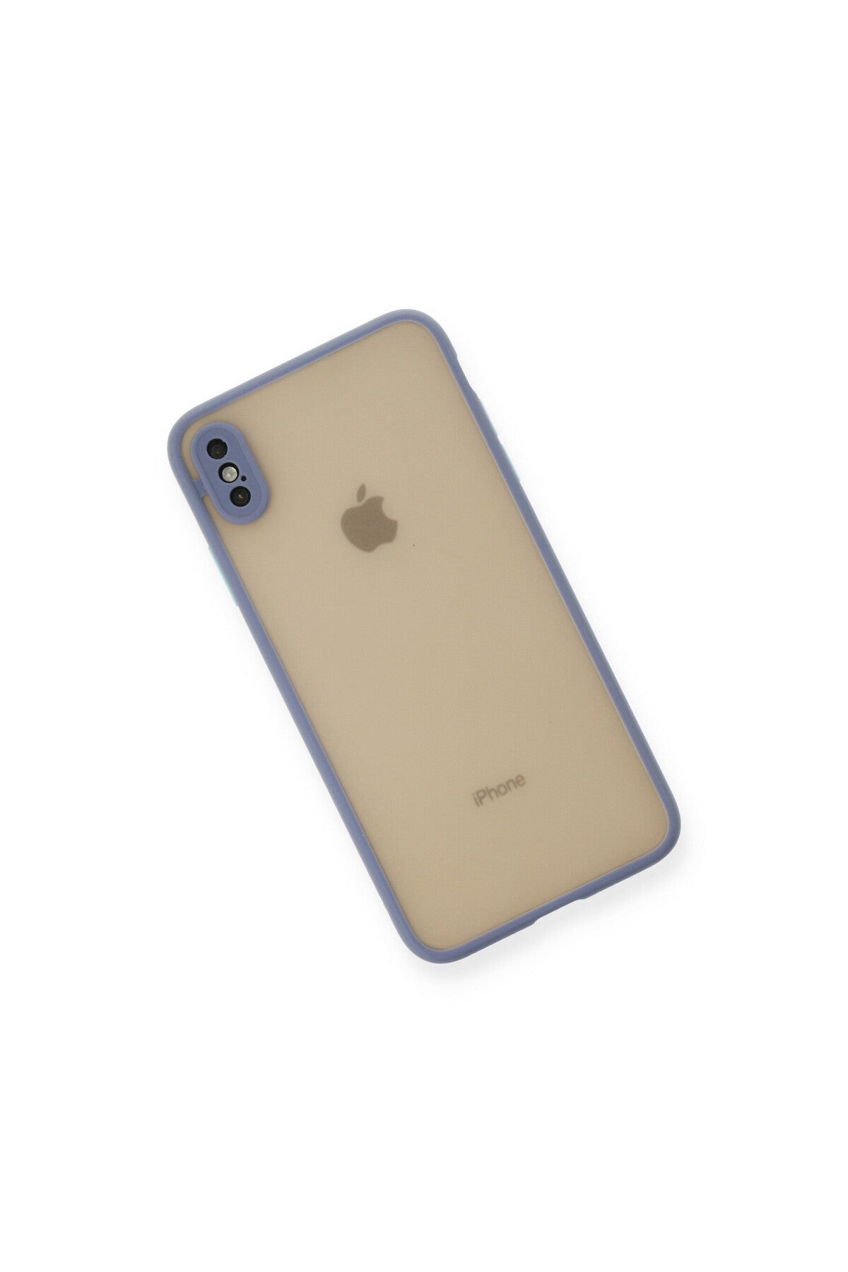 Apple iPhone XS Max Uyumlu Kılıf Montreal Silikon Kapak - Gri