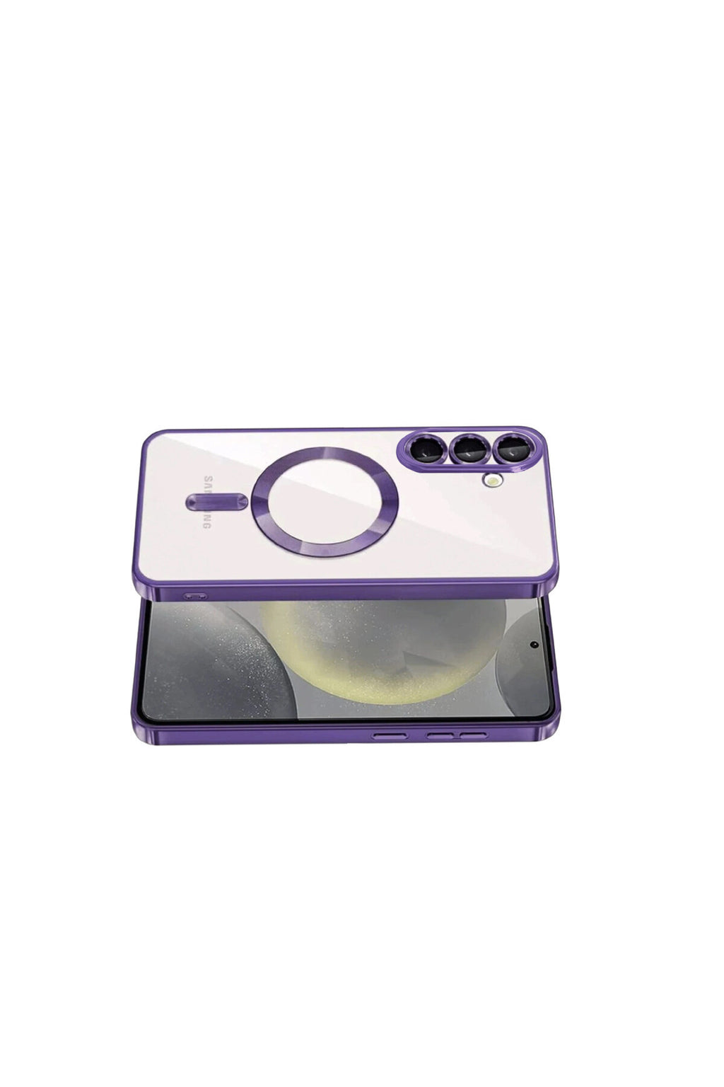 Samsung Galaxy S26 Plus Uyumlu Kross Magneticsafe Kapak - Mor