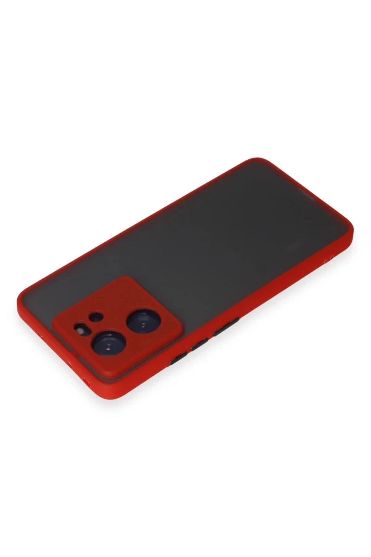 Xiaomi Mi 13T Pro Uyumlu Kılıf Montreal Silikon Kapak - Kırmızı