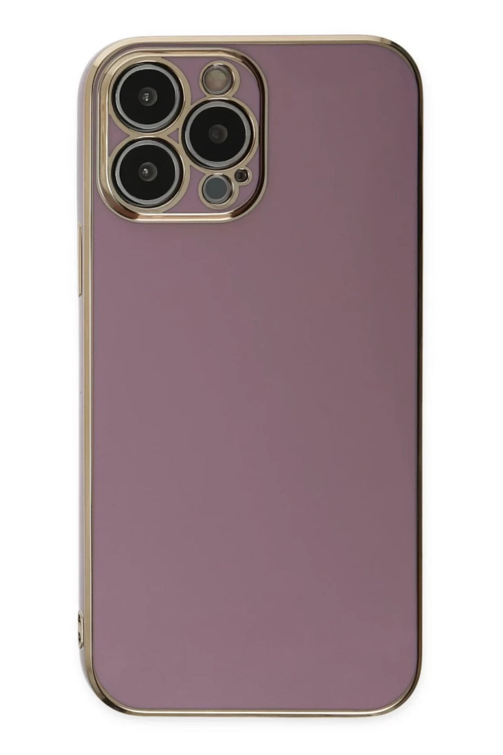 Apple iPhone 14 Pro Uyumlu Kılıf Volet Silikon - Mor