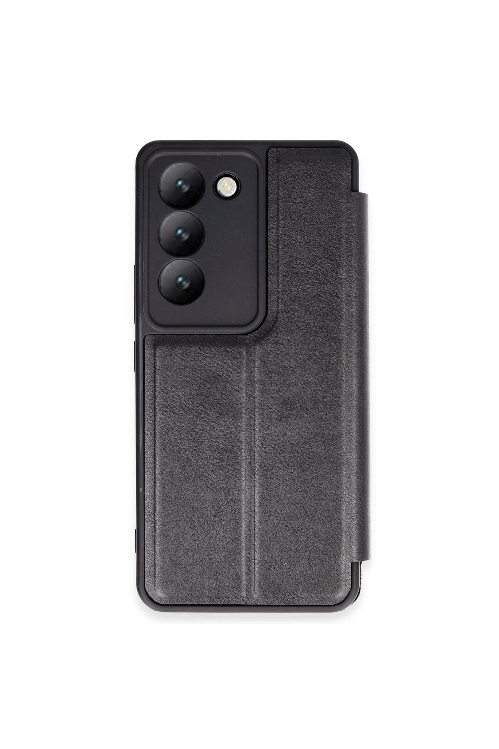 Vivo V30 Lite 4G Uyumlu Kılıf Flip Cover - Siyah