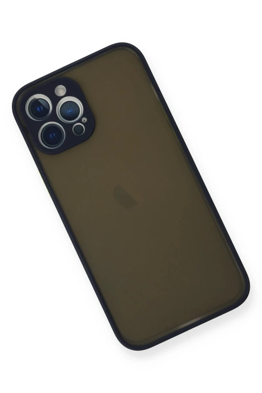 Apple iPhone 12 Pro Uyumlu Kılıf Montreal Silikon Kapak - Lacivert