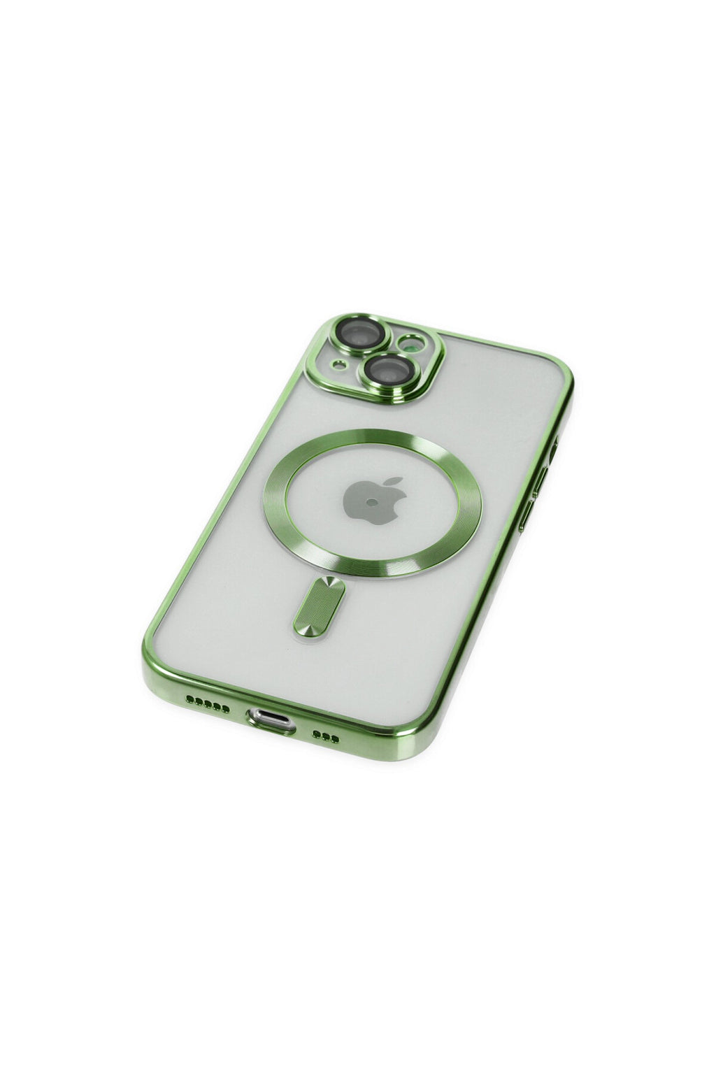 Apple iPhone 14 Uyumlu Kılıf Kross Magneticsafe Kapak - Koyu Yeşil