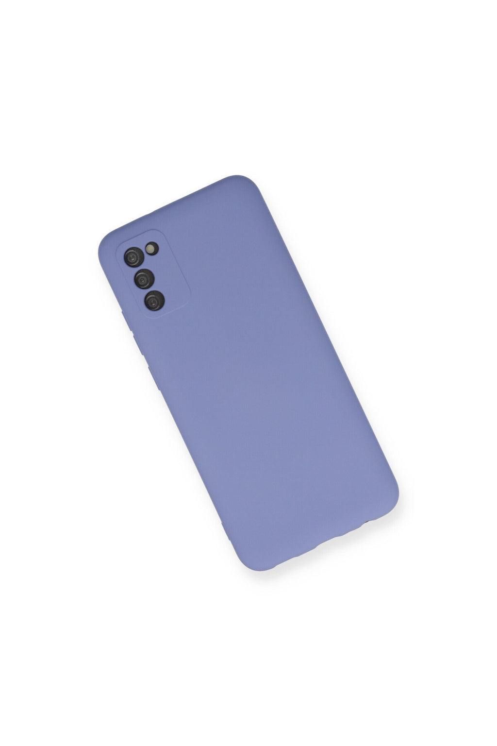 Samsung Galaxy A03S Uyumlu Kılıf Nano içi Kadife Silikon - Lila