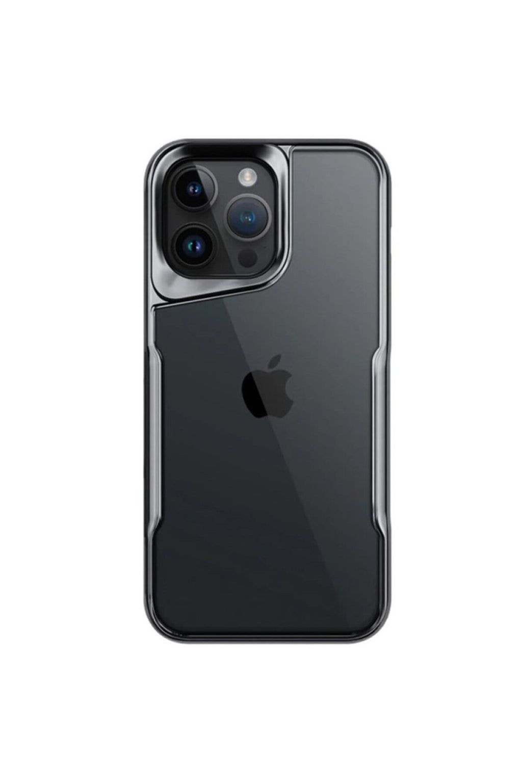 Apple iPhone 14 Pro Max Uyumlu Kılıf Boyi Silikon Kapak - Titan Gri
