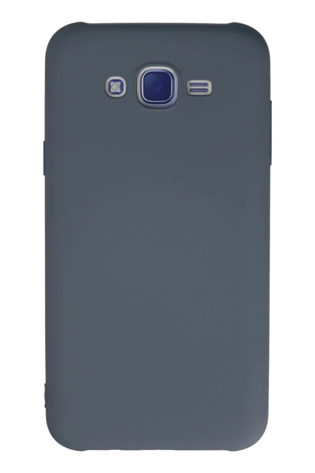 Samsung Galaxy J7 Uyumlu Kılıf Nano içi Kadife Silikon - Gri