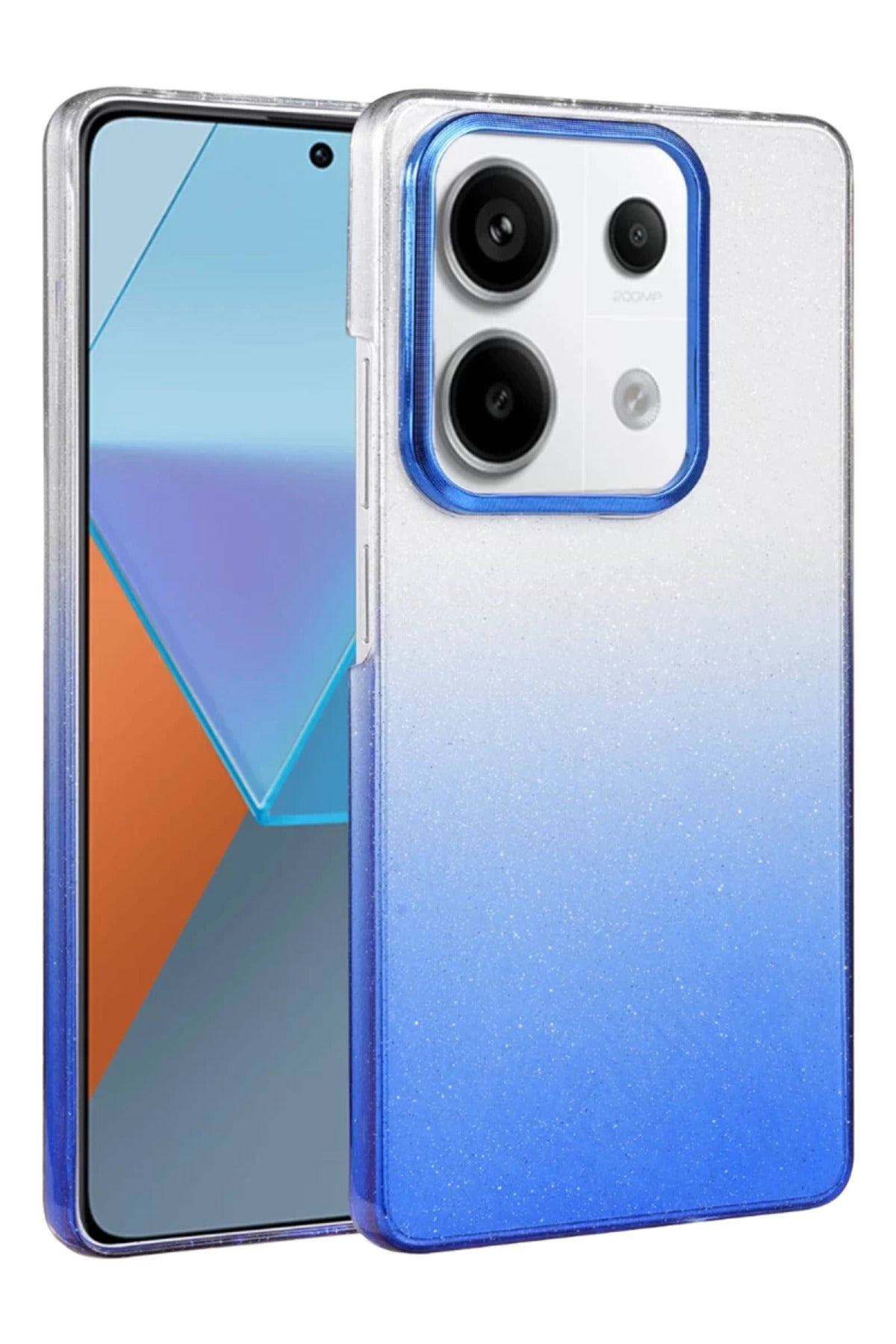 Xiaomi Redmi Note 13 Pro 4G Uyumlu Glossy Kapak - Mavi