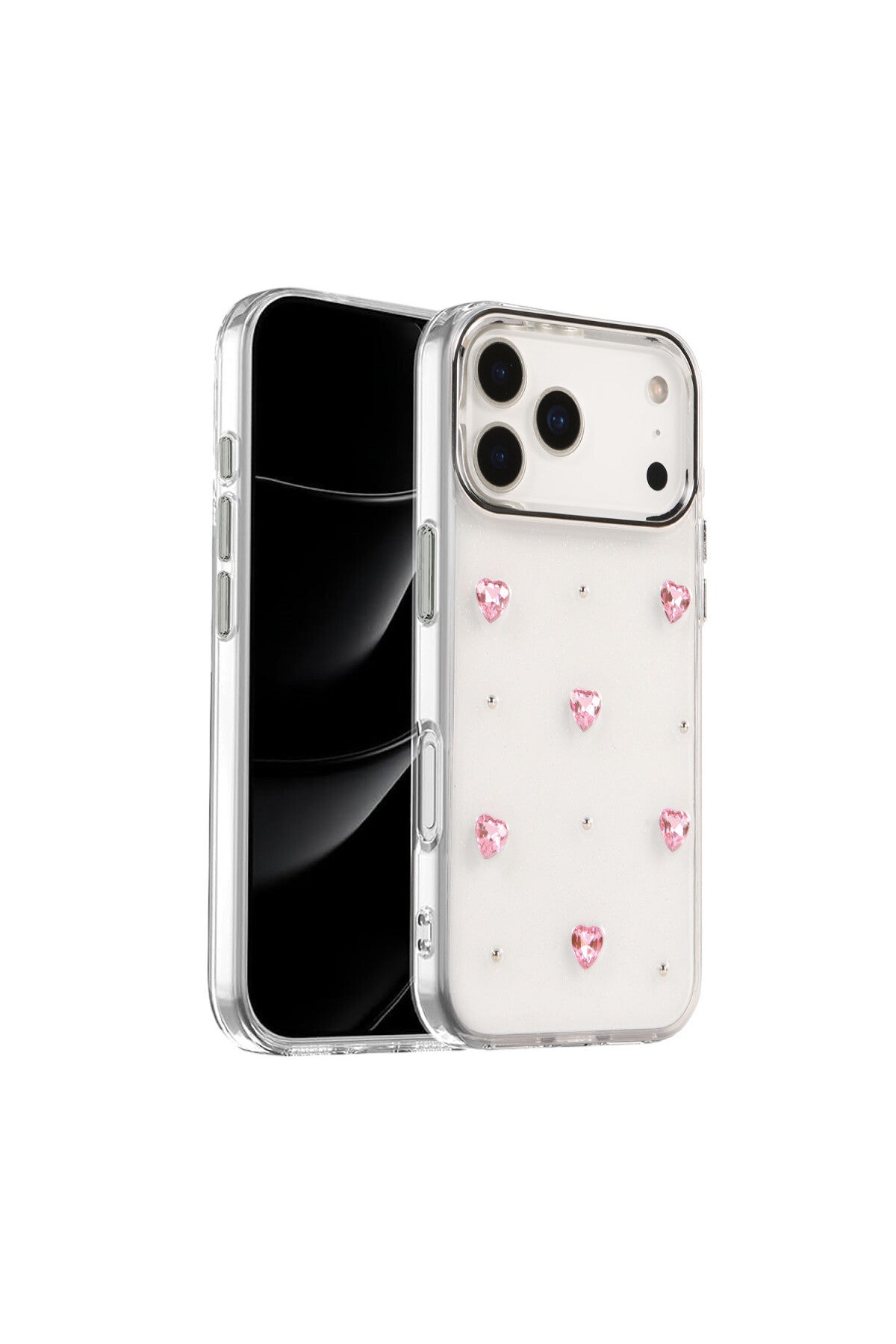Apple iPhone 17 Pro Uyumlu Fiyonk Desenli Kapak - Desen 3