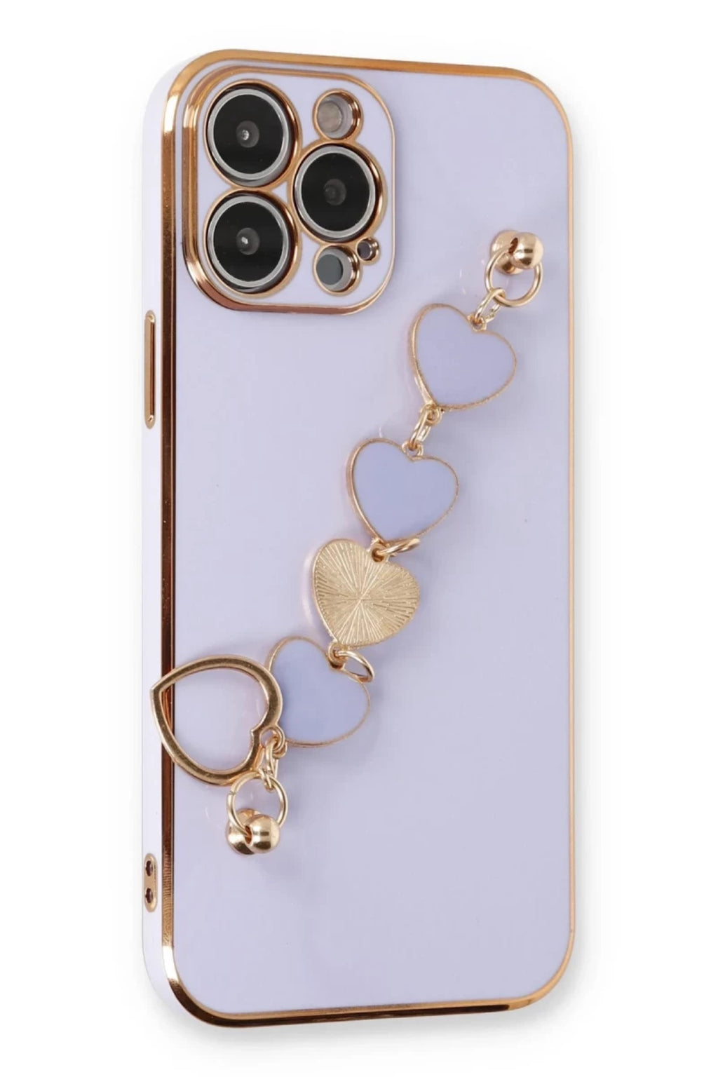 Apple iPhone 14 Pro Max Uyumlu Kılıf Esila Silikon - Lila