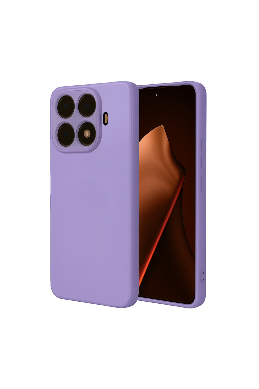 Xiaomi Mi 15T Pro Uyumlu Nano içi Kadife Silikon - Lila