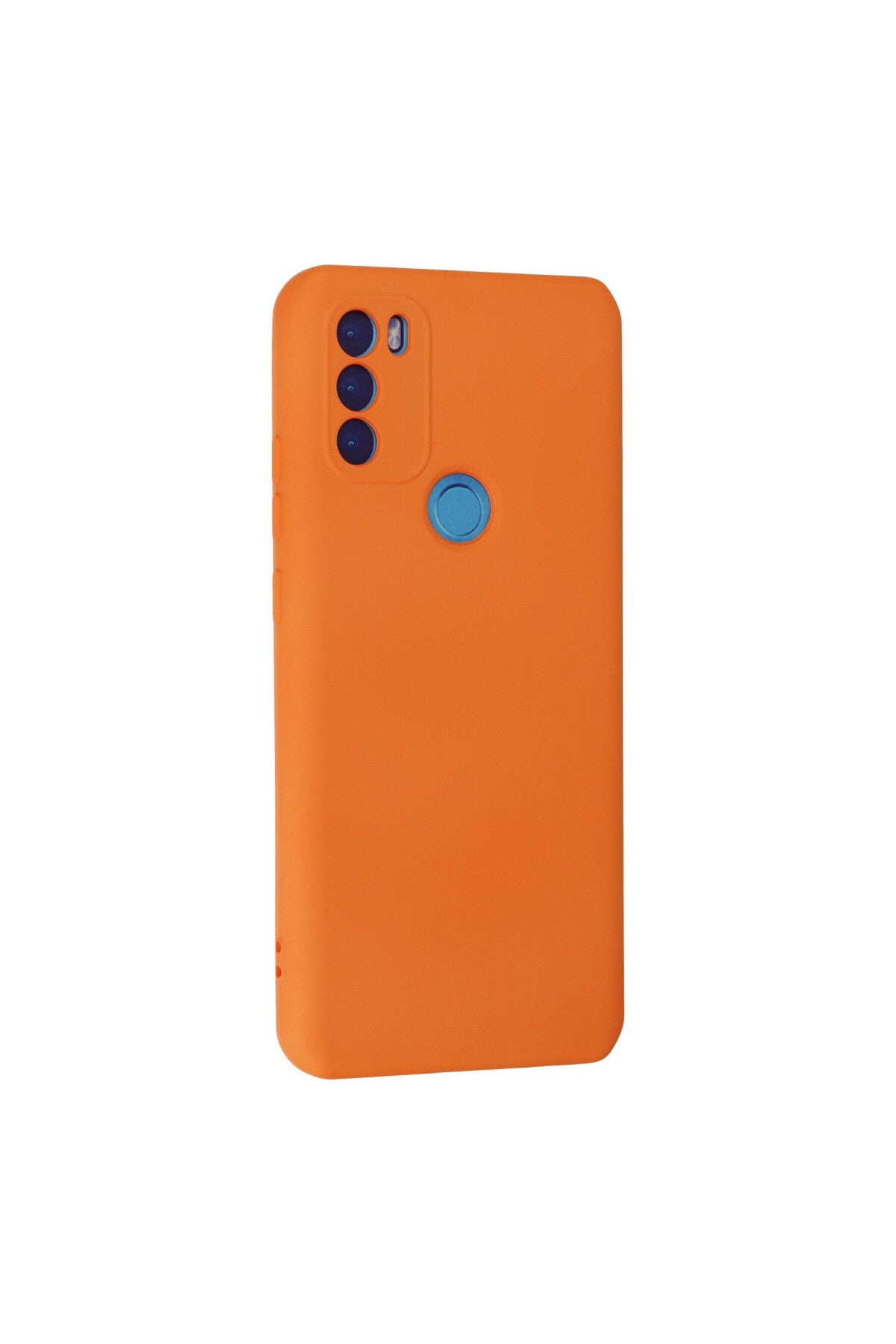 General Mobile GM 21 Plus Kılıf Nano içi Kadife Silikon - Turuncu