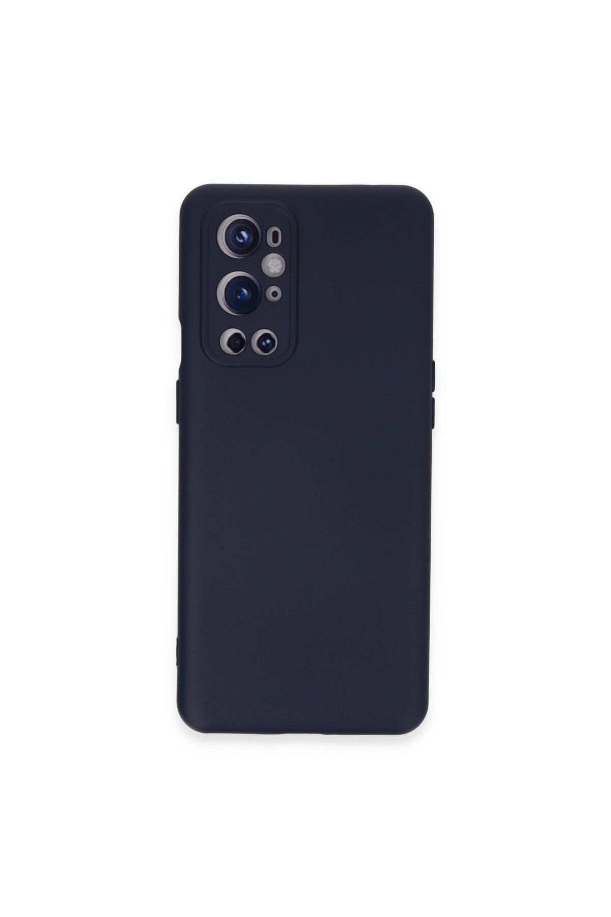 One Plus 9 Pro Kılıf Nano içi Kadife Silikon - Lacivert
