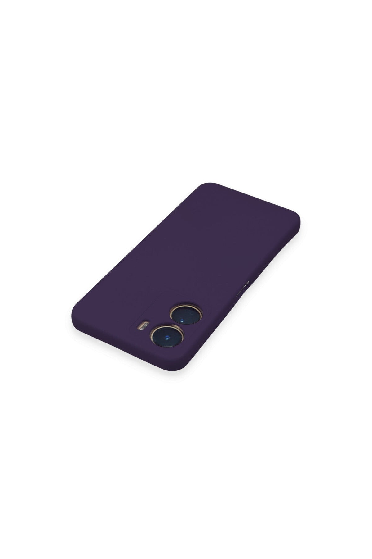 Vivo Y16 Uyumlu Kılıf Nano içi Kadife Silikon - Mor