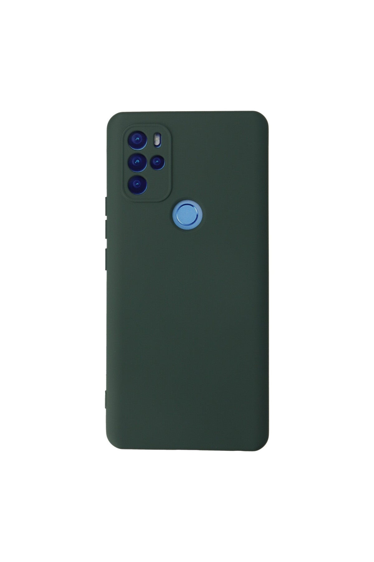 General Mobile GM 21 Pro Kılıf Nano içi Kadife Silikon - Koyu Yeşil