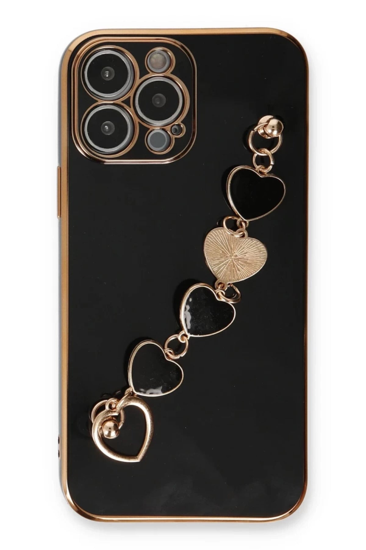 Apple iPhone 14 Pro Max Uyumlu Kılıf Esila Silikon - Siyah
