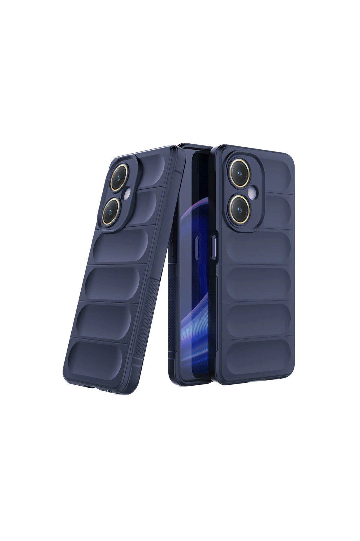 Vivo Y27 Uyumlu Kılıf Optimum Silikon - Lacivert