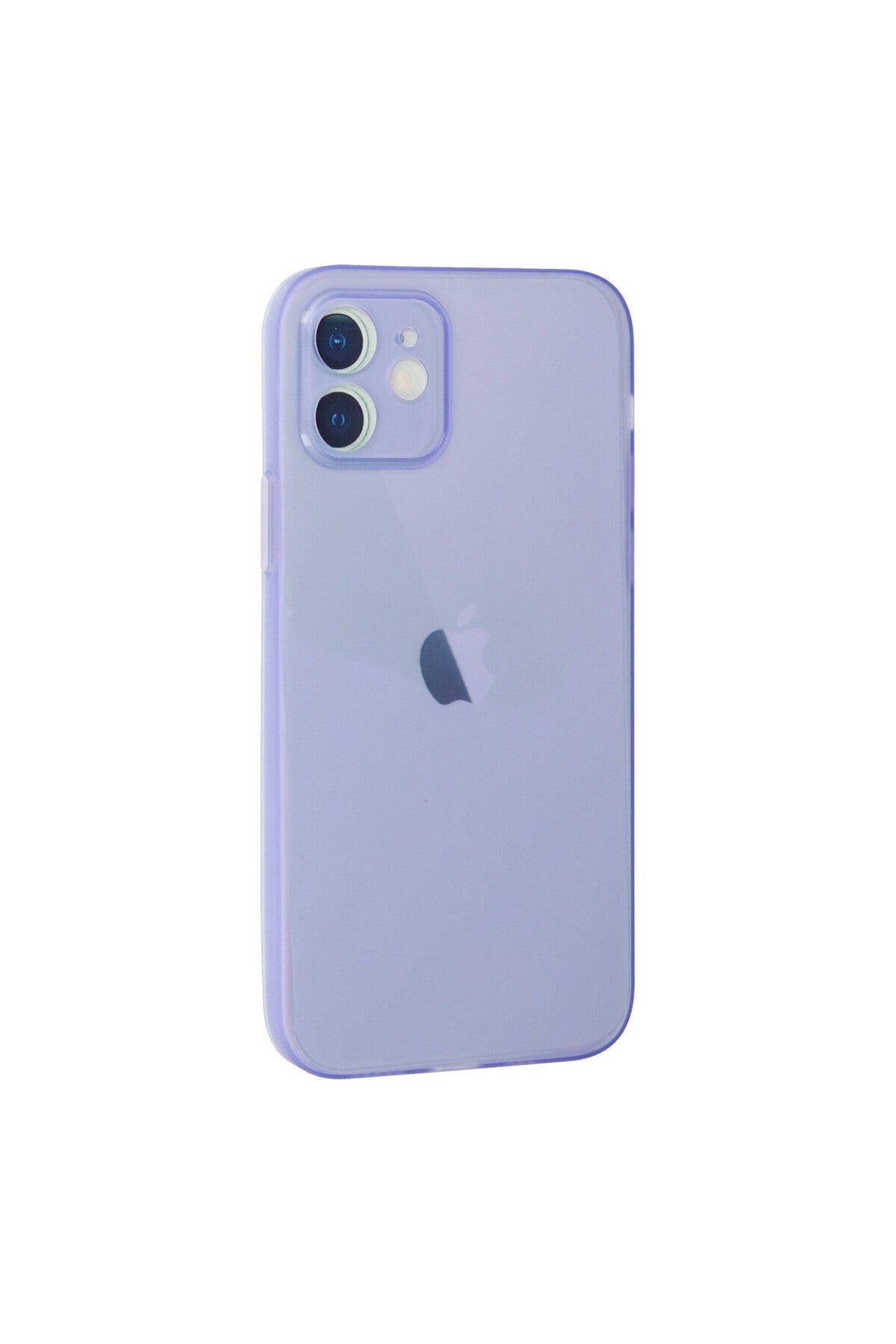 Apple iPhone 12 Uyumlu Kılıf Puma Silikon - Mor