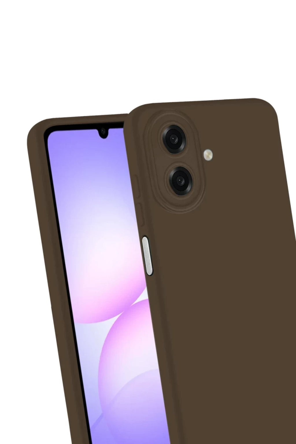 Samsung Galaxy A07 4G Uyumlu First Silikon - Kahverengi