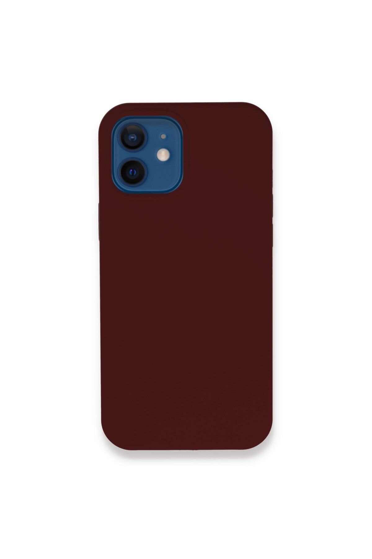 Apple iPhone 12 Uyumlu Kılıf Lansman Legant Silikon - Bordo