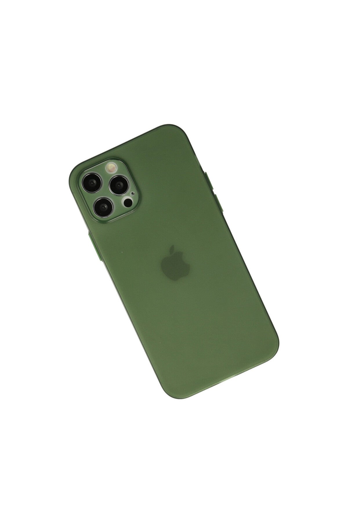 Apple iPhone 12 Pro Uyumlu Kılıf Puma Silikon - Yeşil