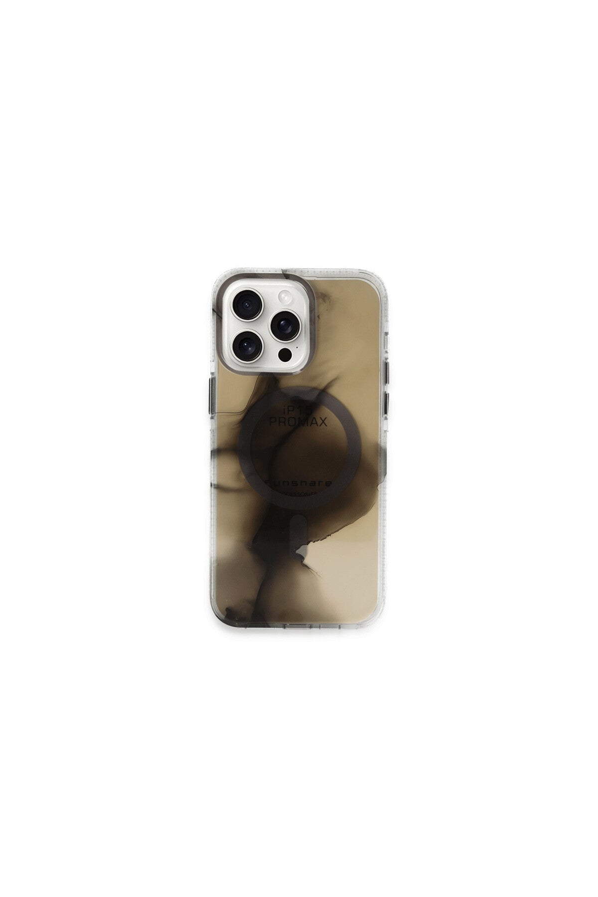 Joko Apple iPhone 15 Pro Max Uyumlu Phantom Magsafe Kapak - Siyah